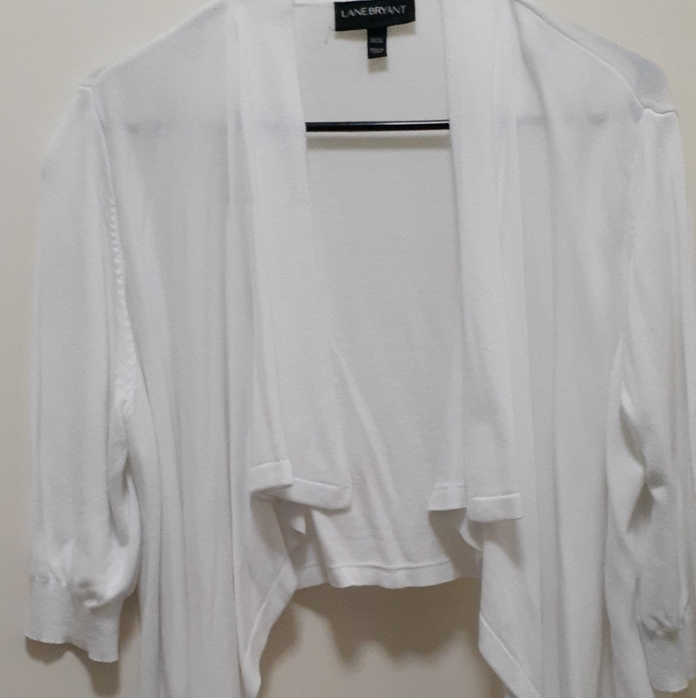 Lane Bryant Ladies White Fashion sweater